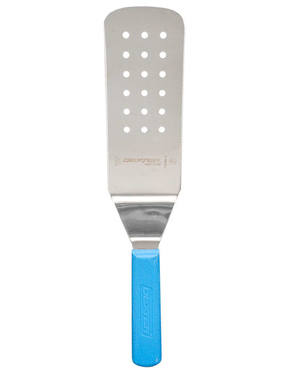 Phới Lật Đục Lỗ Dexter Russell PS286-8C-PCP SANI-SAFE® Thép Không Gỉ 20.3 x 7.6 cm Tay Cầm Polypropylene Xanh