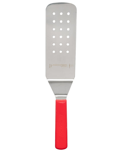 Phới Lật Có Lỗ Dexter Russell PS286-8R-PCP SANI-SAFE 20.3 x 7.6 cm Tay Cầm Polypropylene Đỏ Thép Không Gỉ
