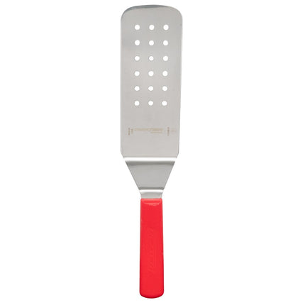 Phới Lật Có Lỗ Dexter Russell PS286-8R-PCP SANI-SAFE 20.3 x 7.6 cm Tay Cầm Polypropylene Đỏ Thép Không Gỉ