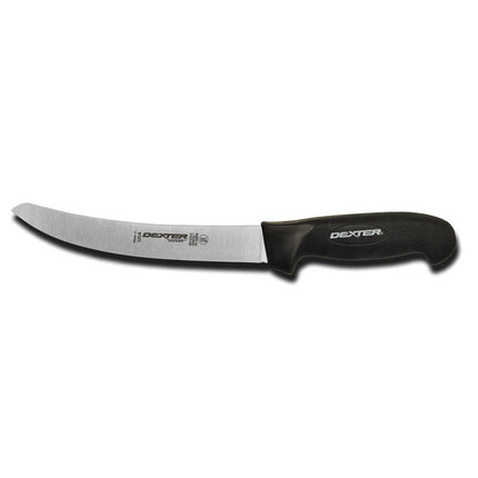 Dao Xẻ Thịt Dexter Russell SG132N-8B 20.3 cm Cán Cao Su Mềm Đen Thép Carbon