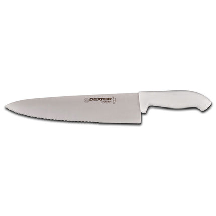 Dao Bếp Trưởng Dexter Russell SG145-10SC-PCP 25.4 cm Cán Cao Su Mềm Trắng Thép Carbon