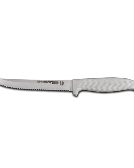 Dao Đa Năng Dexter Russell SG156SC-PCP 15.2 cm Tay Cầm Cao Su Trắng Mềm Thép Carbon