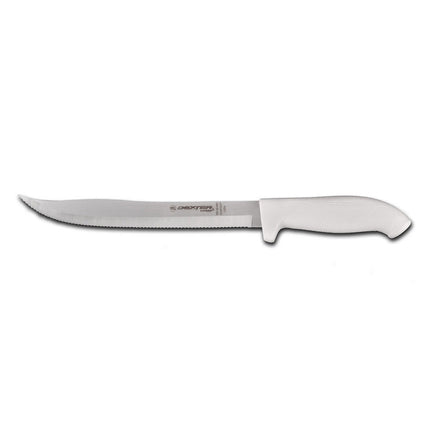 Dao Đa Năng Dexter Russell SG142-9SC-PCP 22.9 cm Tay Cầm Cao Su Trắng Mềm Thép Carbon
