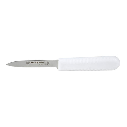 Dao Gọt Dexter Russell SG104-PCP 8.3 cm Cán Cao Su Mềm Trắng Thép Carbon