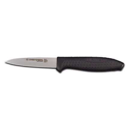 Dao Gọt Dexter Russell SG105B-PCP 8.9 cm Cán Cao Su Mềm Đen Thép Carbon