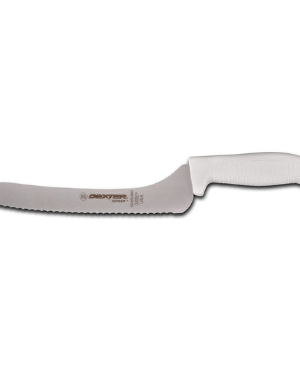 Dao Cắt Sandwich Dexter Russell SG163-9SC-PCP 22.9 cm Cán Cao Su Mềm Trắng Thép Carbon
