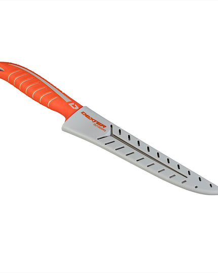 Dao Fillet Cứng Dexter Russell DX10TE 24916 25.4 cm Tay Cầm Silicone Cam Thép Carbon Cao