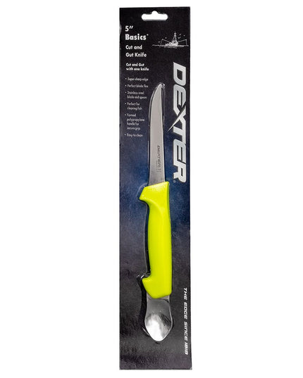 Dao Cắt Mổ Dexter Russell P11893C 12.7cm Tay Cầm Polypropylene Vàng Thép Carbon
