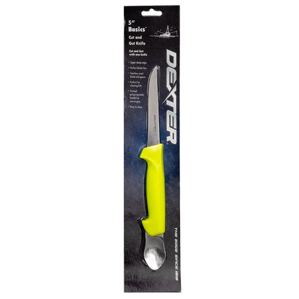 Dao Cắt Mổ Dexter Russell P11893C 12.7cm Tay Cầm Polypropylene Vàng Thép Carbon