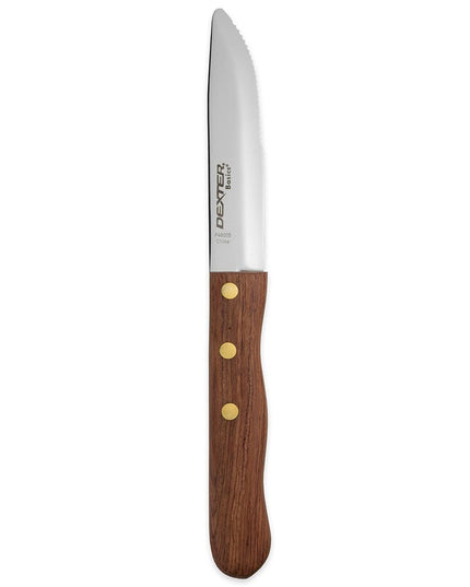 Dao Steak Dexter Russell P46005 12.1cm Kiểu Gaucho Cán Gỗ Hồng Mộc Thép Carbon