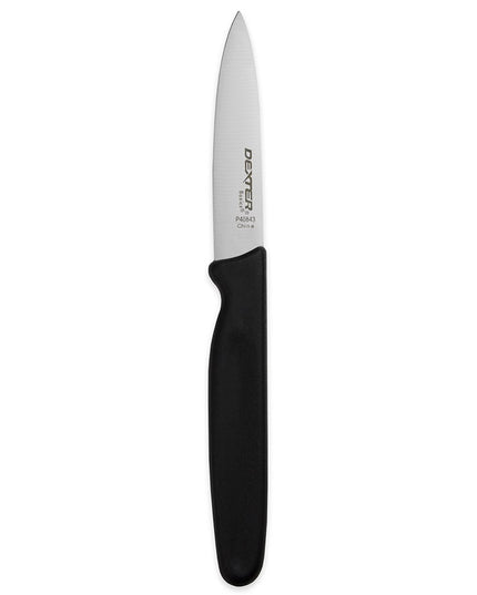 Dao Gọt Dexter Russell P40843 8.3 cm Cán Polypropylene Đen Thép Carbon