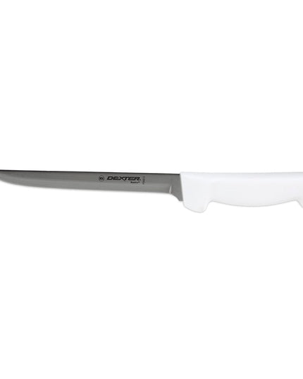 Dexter Russell P94812 7" Fillet Knife w/ Polypropylene White Handle, Carbon Steel