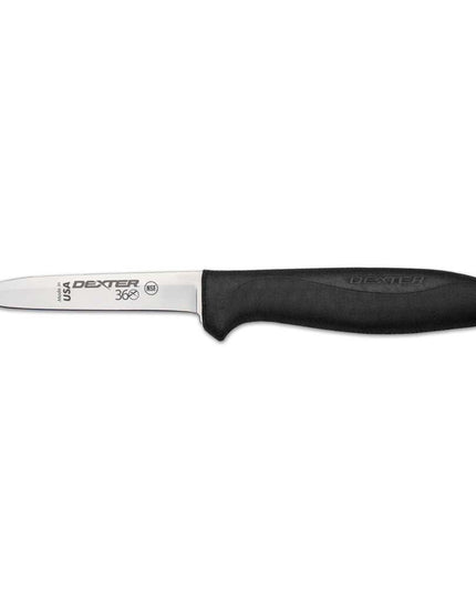 Dao Gọt Dexter Russell S60312PCP 8.9 cm Đầu Giáo & Lưỡi Thẳng, Thép Carbon