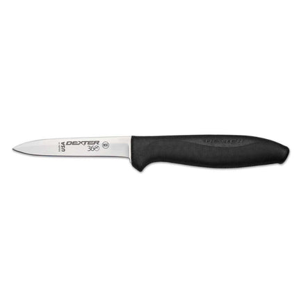 Dao Gọt Dexter Russell S60312PCP 8.9 cm Đầu Giáo & Lưỡi Thẳng, Thép Carbon