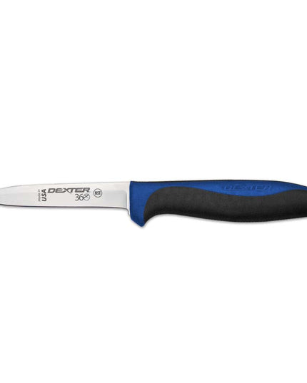 Dao Gọt Dexter Russell S360312CPCP 8.9 cm Đầu Giáo & Lưỡi Thẳng, Thép Carbon