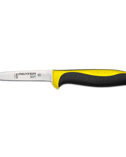 Dao Gọt Dexter Russell S360312YPCP 8.9 cm Mũi Giáo Lưỡi Thẳng Thép Carbon