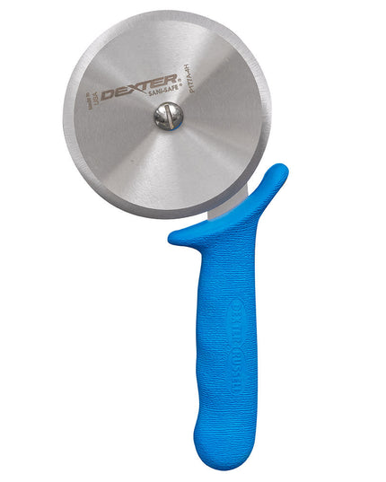 Dao Cắt Pizza Dexter Russell P177AH-PCP SANI-SAFE® 10.2 cm Tay Cầm Nhựa Xanh Dương Thép Carbon