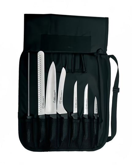 Bộ Dao Dexter Russell SGBCC-7 7 Món Cán Cao Su Mềm Thép Carbon