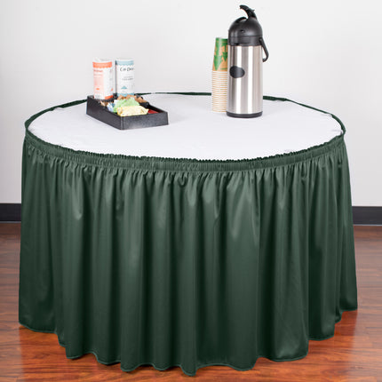 Váy bàn xếp ly Snap Drape 5412CE29S3-739 Wyndham 4 m x 74 cm màu ngọc bích kèm kẹp Velcro
