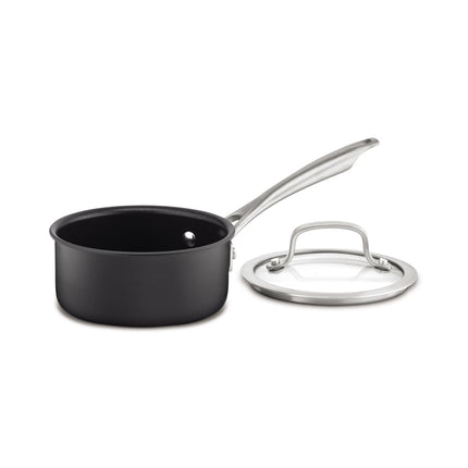 Nồi Cán Nhôm Anốt Cuisinart DSA19-14WH 0.9 lít Nắp Kính Đen