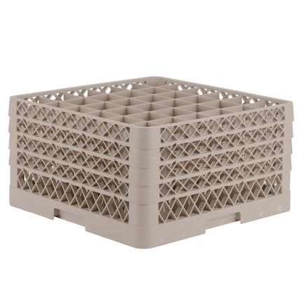 Giá đựng ly 36 ngăn màu be Vollrath Traex® TR13CCCC cỡ đầy đủ cao 17,1 cm