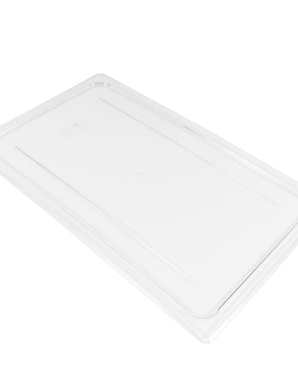 Cambro 10CWC135 Camwear Nắp Khay Thực Phẩm - Kích Thước Đầy Đủ, Phẳng, Trong Suốt