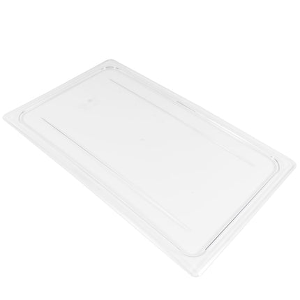 Cambro 10CWC135 Camwear Nắp Khay Thực Phẩm - Kích Thước Đầy Đủ, Phẳng, Trong Suốt