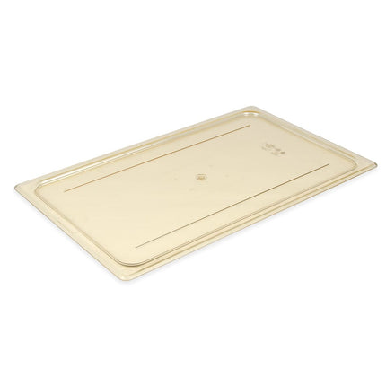 Cambro 10HPC150 Nắp Đậy Thức Ăn Nóng H-Pan - Kích Thước Đầy Đủ, Phẳng, Màu Hổ Phách