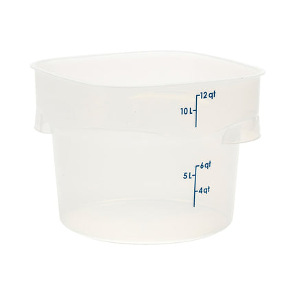 Hộp Đựng Thực Phẩm Tròn Cambro 12RFSPROPP190 CamRound® FreshPro 11.4 lít - Nhựa Polypropylene, Trong Mờ