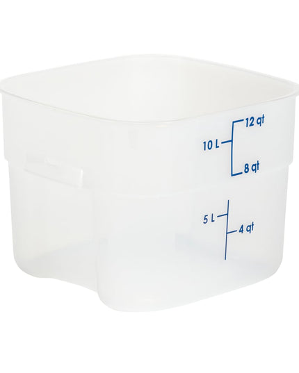 Hộp Đựng Thực Phẩm Vuông Cambro 12SFSPROPP190 FreshPro 11.4 l - CamSquare®, Polypropylene, Trong Mờ