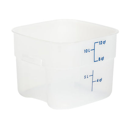 Hộp Đựng Thực Phẩm Vuông Cambro 12SFSPROPP190 FreshPro 11.4 l - CamSquare®, Polypropylene, Trong Mờ