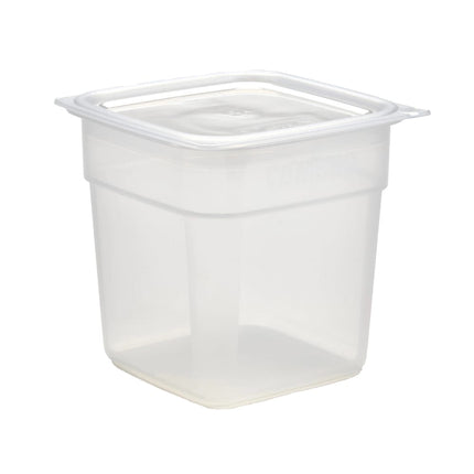 Hộp Đựng Thực Phẩm Vuông FreshPro Cambro 1SFSPROPP190 0.9 lít - CamSquare®, Polypropylene, Trong Mờ