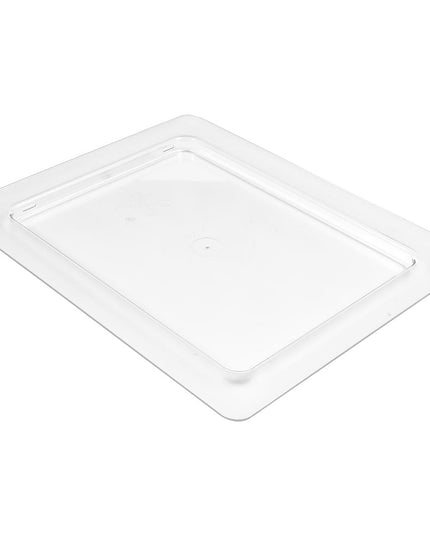 Nắp Khay Thực Phẩm ColdFest Cambro 20CFC135 - Cỡ Nửa, Phẳng, Trong Suốt