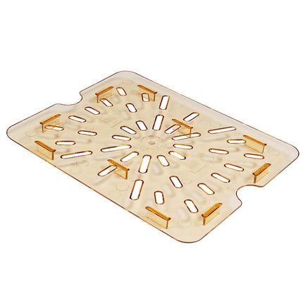 Cambro 20HPD150 Khay Thoát Nước H-Pan - Kích Thước Nửa Khay, Chống Dính, Màu Hổ Phách