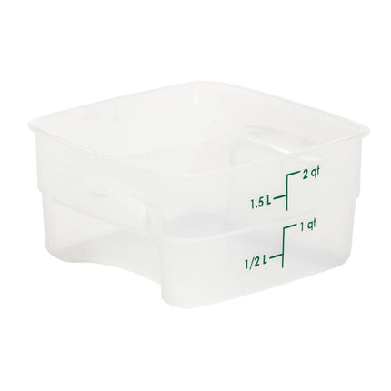 Hộp Đựng Thực Phẩm Vuông FreshPro Cambro 2SFSPROPP190 1.9 lít - CamSquare®, Polypropylene, Trong Mờ