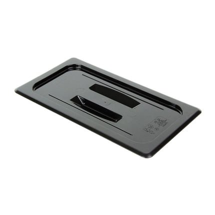 Nắp Khay Thực Phẩm Camwear Cambro 30CWCH110 - Cỡ 1/3, Phẳng Tay Cầm, Màu Đen