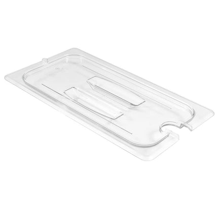Nắp Khay Thực Phẩm Cambro 30CWCHN135 Cỡ 1/3 Có Tay Cầm, Polycarbonate, Trong Suốt