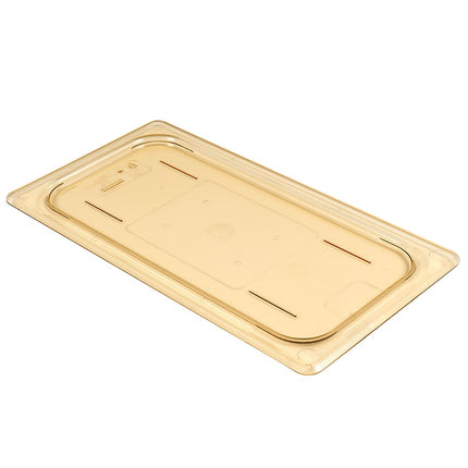 Nắp Khay Đựng Thực Phẩm Cambro 30HPC150 H-Pan - Cỡ 1/3, Chống Dính, Phẳng, Màu Hổ Phách