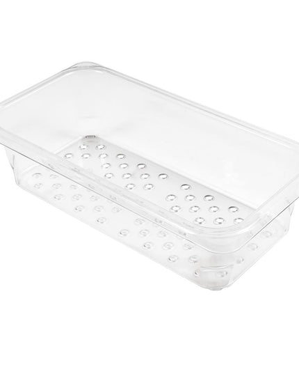 Cambro 33CLRCW135 Camwear Rổ Lọc - Kích Thước 1/3, Sâu 7.6 cm, Trong Suốt