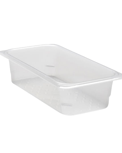 Rổ Lọc Khay Thực Phẩm Cambro 33CLRPP190 - Cỡ 1/3, Sâu 7.6 cm, Trong Mờ