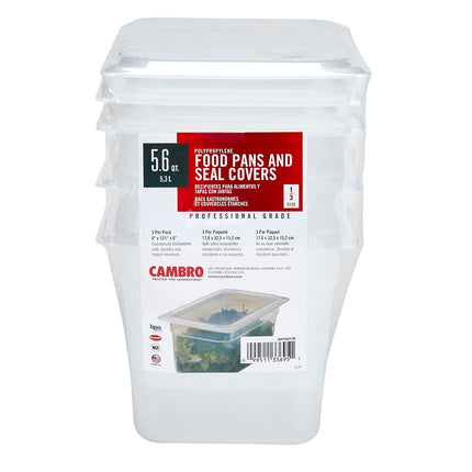 Khay Đựng Thực Phẩm Cambro 36PPSW3190 Cỡ 1/3 Sâu 15.2 cm