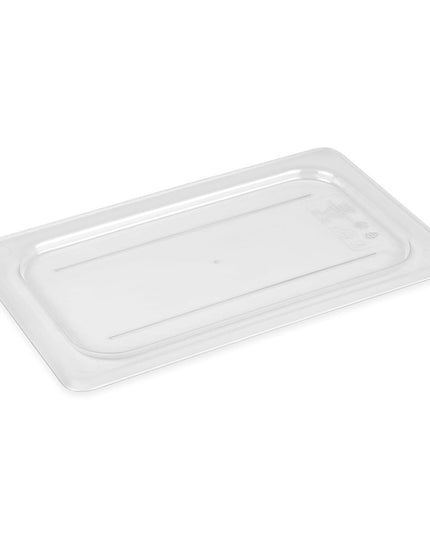 Cambro 40CWC135 Camwear Nắp Khay Đựng Thực Phẩm - Kích Cỡ 1/4, Phẳng, Trong Suốt