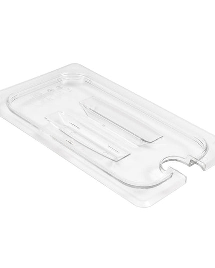 Nắp Khay Thực Phẩm Cambro 40CWCHN135 Camwear - Kích Cỡ 1/4, Có Rãnh Tay Cầm, Trong Suốt