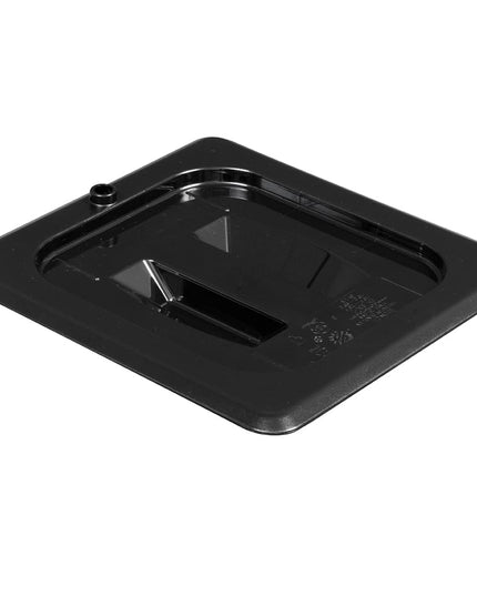 Nắp Khay Thực Phẩm Camwear Cambro 60CWCH110 - Cỡ 1/6, Phẳng Có Tay Cầm, Màu Đen