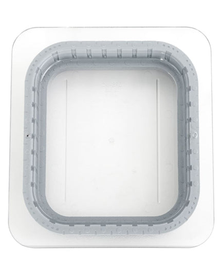 Cambro 60CWGL135 Nắp Khay Thực Phẩm GripLid - Cỡ 1/6, Trong Suốt