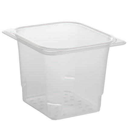 Cambro 65CLRPP190 Rổ Lọc Khay Thực Phẩm - Cỡ 1/6, Sâu 12.7 cm, Trong Mờ