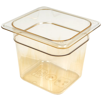 Khay Đựng Thực Phẩm Chịu Nhiệt Cambro 66HP150 Kích Thước 1/6 Sâu 15.2 cm - Chống Dính