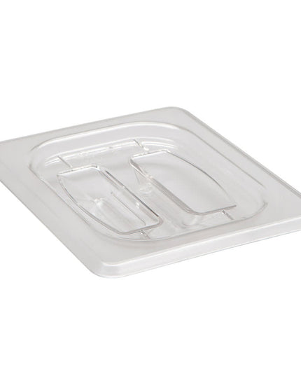 Cambro 80CWCH135 Camwear® Nắp Khay Thực Phẩm Cỡ 1/8 Có Tay Cầm - Polycarbonate, Trong Suốt