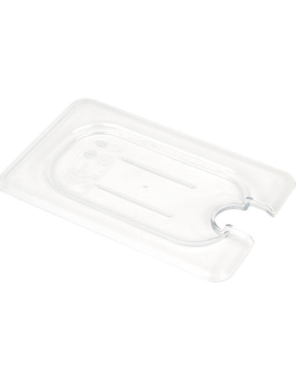 Nắp Khay Thực Phẩm Camwear Cambro 90CWCN135 - Cỡ 1/9, Phẳng, Có Rãnh, Trong Suốt