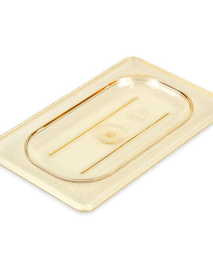 Nắp Khay Thực Phẩm Cambro 90HPC150 H-Pan - Cỡ 1/9, Chống Dính, Phẳng, Màu Hổ Phách